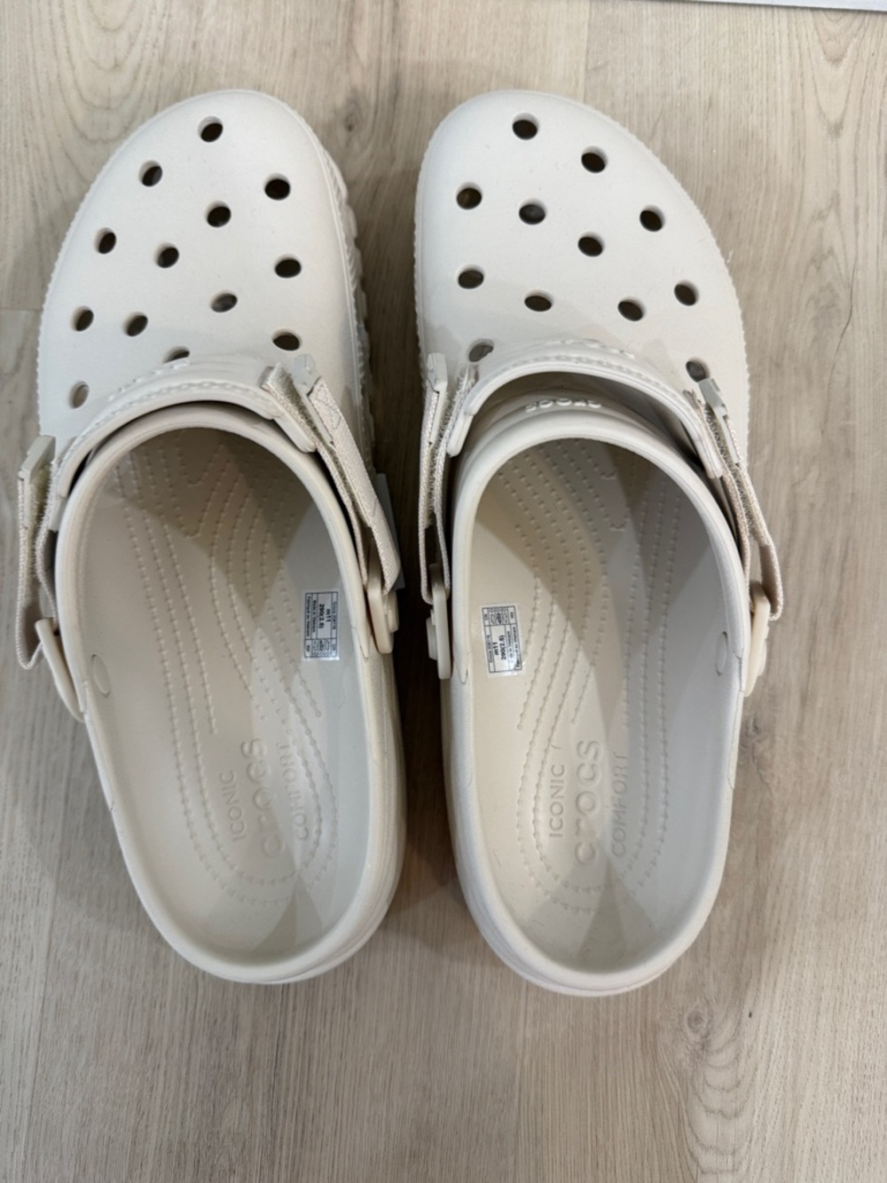 CROCS Kids Classic Clog - Cream/Beige